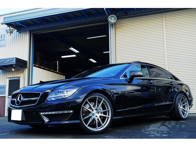 メルセデスベンツ　CLS63AMG　ホイール交換　熊本輸入車カスタム　アウディ　BMW　熊本市東区・中央区・北区・南区・西区・菊陽町・合志市・益城町・嘉島町・阿蘇市・菊池市・八代市、他地域も大歓迎です！