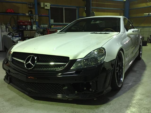 メルセデス・ベンツ　SL５５０　後期仕様変更　熊本輸入車カスタム　欧州車　メルセデスベンツ　アウディ　BMW　熊本市・東区・中央区・北区・南区・西区・菊陽町・合志市・益城町・嘉島町・阿蘇市・菊池市・八代市・他地域も大歓迎です！