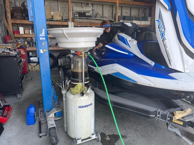 YAMAHA FX2019 ジェットスキー カスタム オーディオ取り付け YAMAHA FX2019 ジェットスキー カスタム オーディオ取り付け