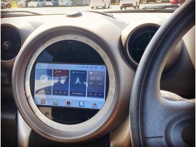 MINIクロスオーバー　アンドロイドナビ取付け