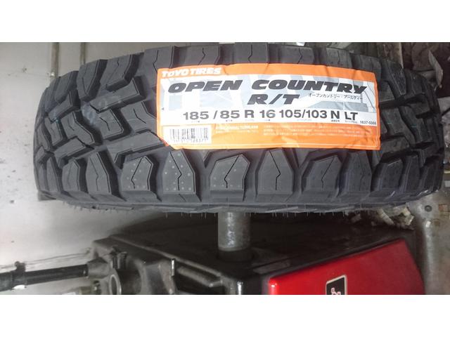 スズキ　ジムニー持ち込みタイヤ取り付け。修理。宮崎市清武町周辺のタイヤ交換・取付の事なら、【タイヤ交換専門店】アムラスにお任せ下さい！！持ち込みタイヤ交換、タイヤ取り付け　宮崎市、清武町、田野町、高岡町、都城市・三股町・日南市・国富町
