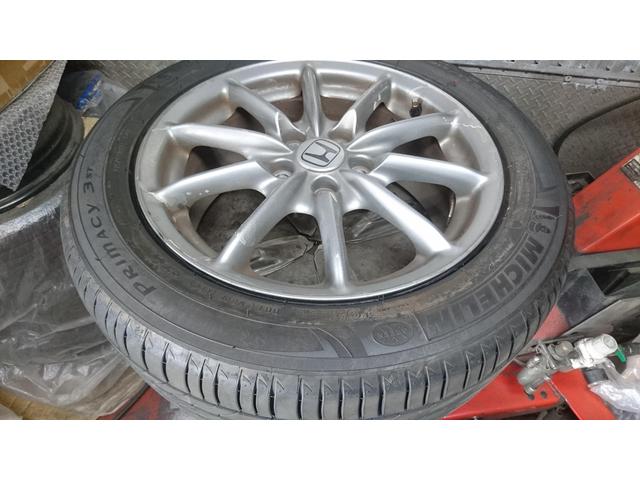 オデッセイ　17インチ持ち込みタイヤ取り付け。修理。宮崎市清武町周辺のタイヤ交換・取付の事なら、【タイヤ交換専門店】アムラスにお任せ下さい！！持ち込みタイヤ交換、タイヤ取り付け　宮崎市、清武町、田野町、高岡町、都城市・三股町・日南市・
