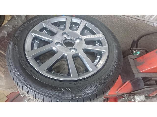 N-BOX 14インチ持ち込みタイヤ取り付け。修理。宮崎市清武町周辺のタイヤ交換・取付の事なら、【タイヤ交換専門店】アムラスにお任せ下さい！！持ち込みタイヤ交換、タイヤ取り付け　宮崎市、清武町、田野町、高岡町、都城市・三股町・日南市
