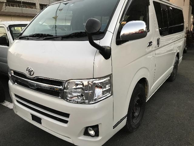 ハイエース鈑金修理完了