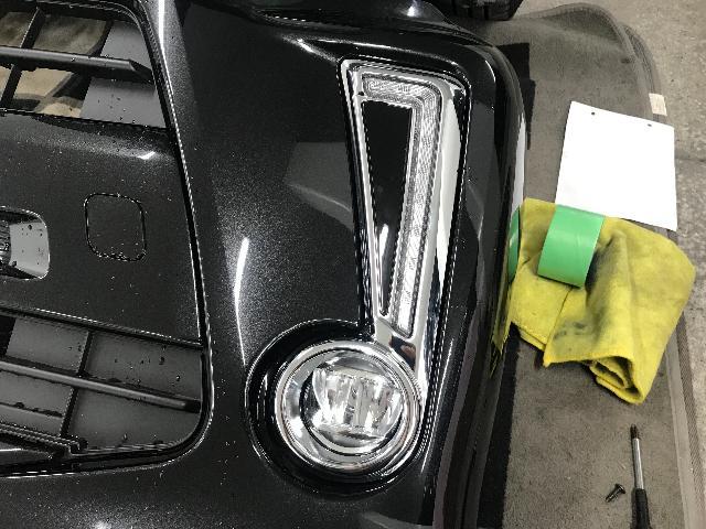 ダイハツ ムーヴ フォグランプガーニッシュキット 取付熊本県 ダイハツ ムーヴ フォグランプガーニッシュキット 取付熊本県