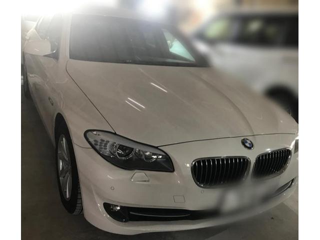 BMW5シリーズ鈑金修理鈑金塗装熊本県熊本市東区北区西区南区中央町菊陽町合志市益城町大津町 西合志菊池市新型コロナ対策 除菌エンジン オーディオ パーツ チェックランプ 警告灯 修理 異音 