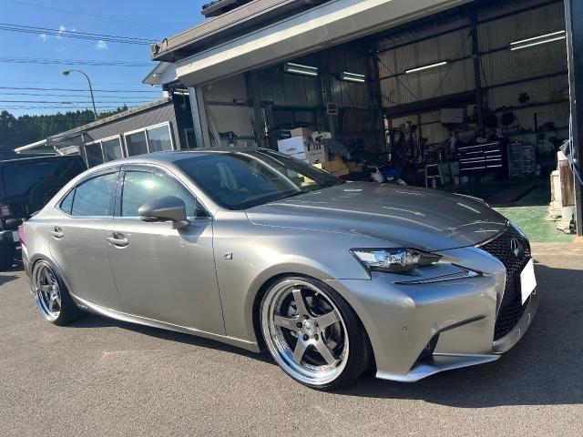 レクサスIS 車高調、ホイール、テールランプ取付 宮崎県日向市 レクサスIS 車高調、ホイール、テールランプ取付 宮崎県日向市