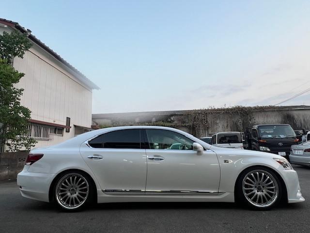 LS460 純正エアサスハイスピード化 宮崎県日向市・門川町 LS460 純正エアサスハイスピード化 宮崎県日向市・門川町