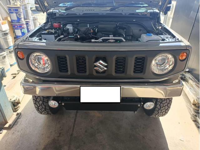 スズキ　ジムニー　EXP エクスプロージョン クラシックグリル取り付け　社外グリル　外装品・エアロパーツ取付　SUZUKI　カスタム　ヘイストオートモービル　熊本市北区植木町645-1　096-285-9988
