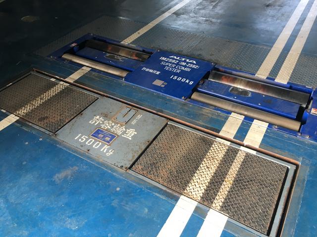 陸運局と同じ検査ラインを完備