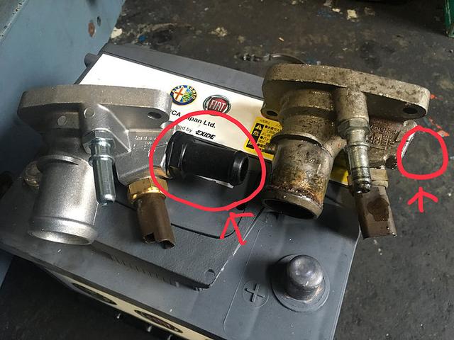 フィアット500、ＦＩＡＴ５００　ウォーターポンプ交換　宮崎市