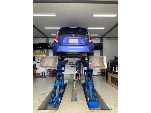 【アクア】　オイル交換　
鹿児島市・姶良市・谷山・吉野・中山・国内車・輸入車・持込みパーツ対応！土日営業中！
