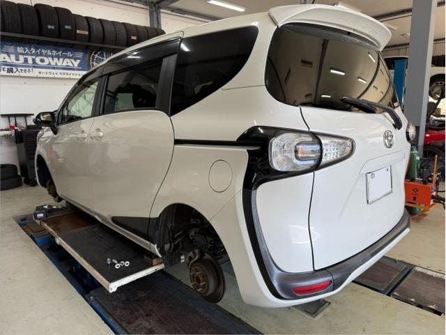 【トヨタ／シエンタ】　タイヤ交換　
鹿児島市・姶良市・谷山・吉野・中山・国産車・輸入車・持込みパーツ対応！土日営業中！