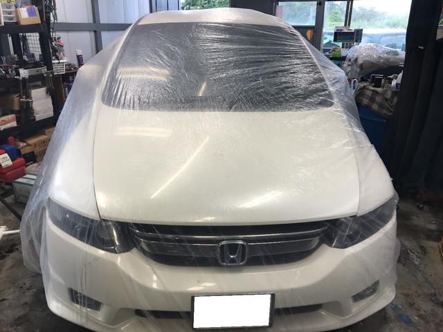 ホンダ　オデッセイ　パワステポンプ修理　仙台市泉区