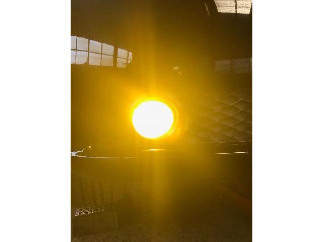 フーガ Y50 フロントスポイラー取り付け フォグ交換