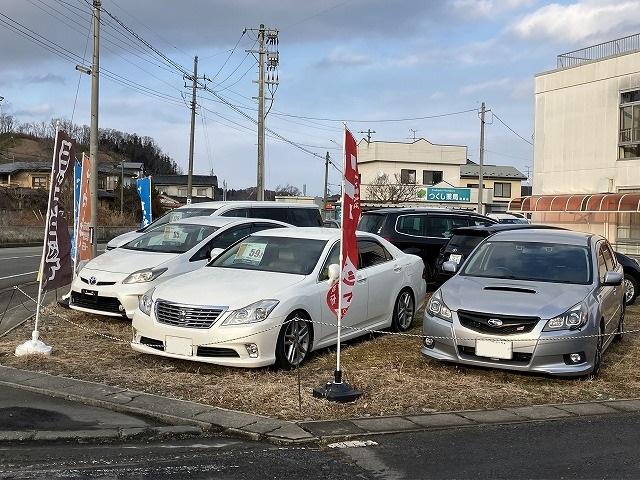 中古車販売。店頭に無いお車をお探しすることも可能です。