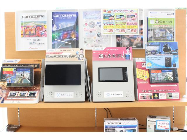 電装パーツの販売や取り付けも行っております。