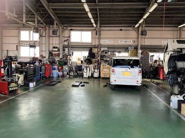 常に整理整頓、清掃を心掛けております。