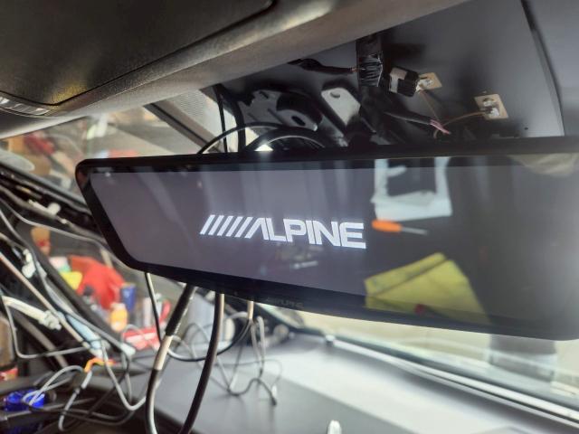 トヨタ　40アルファード　アルパイン製インナーミラー取付