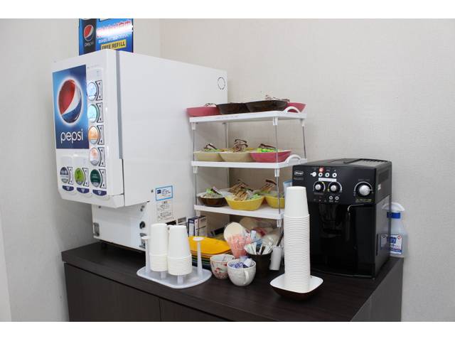 ドリンクも無料でご利用頂けます。