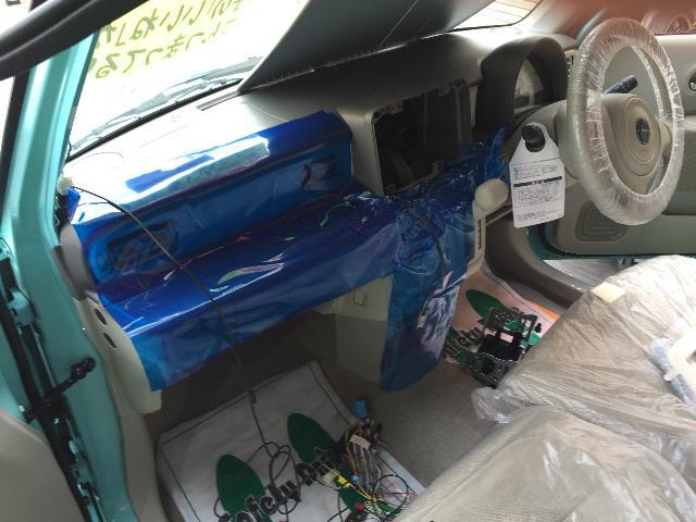 未使用車 ナビ取り付け