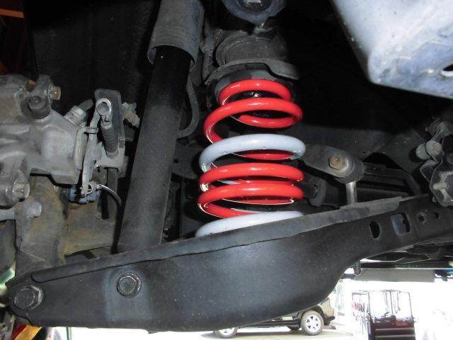 レクサスCT　ダウンサス　取付作業