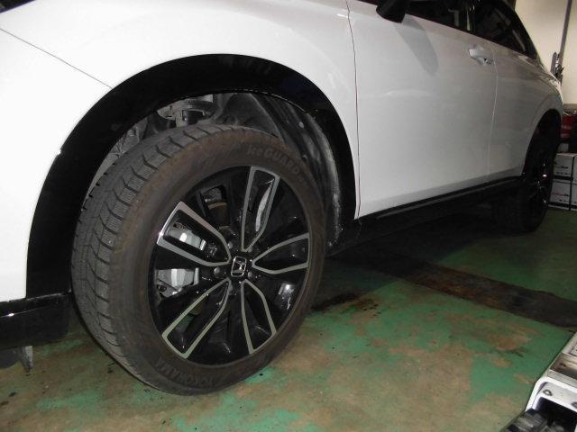 ホンダ　ヴェゼル　社外アルミホイール　装着