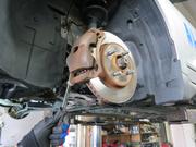 サスペンション、各アーム類、ブレーキ整備