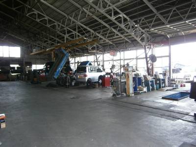 広々とした工場