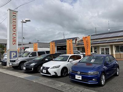中古車展示中