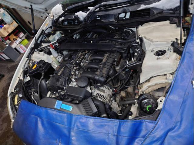 BMW 323i （E９０）エンジン始動不良　セルモーター交換　