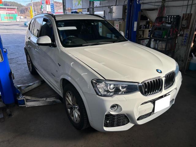 BMW X3 20d Xドライブ（F25）フロント、リアブレーキ交換