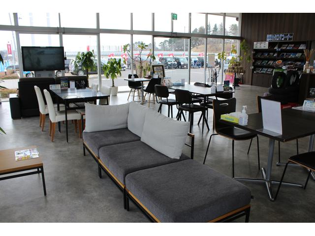 くつろげる店内でお子様連れでも安心です。