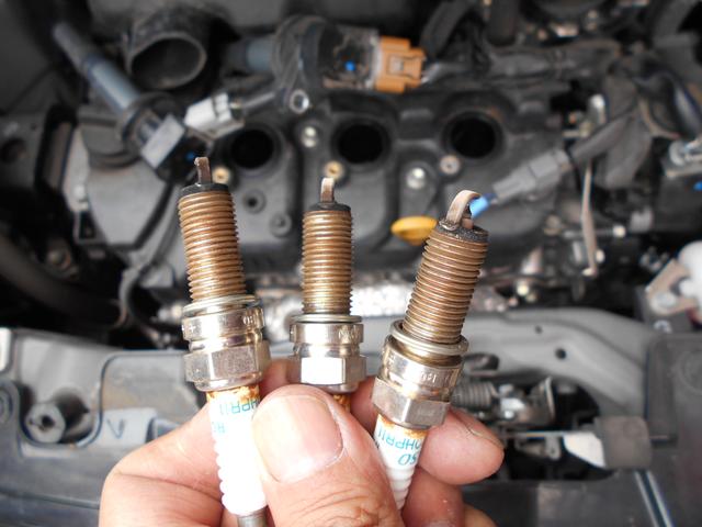 ダイハツ　タント　エンジン不調修理