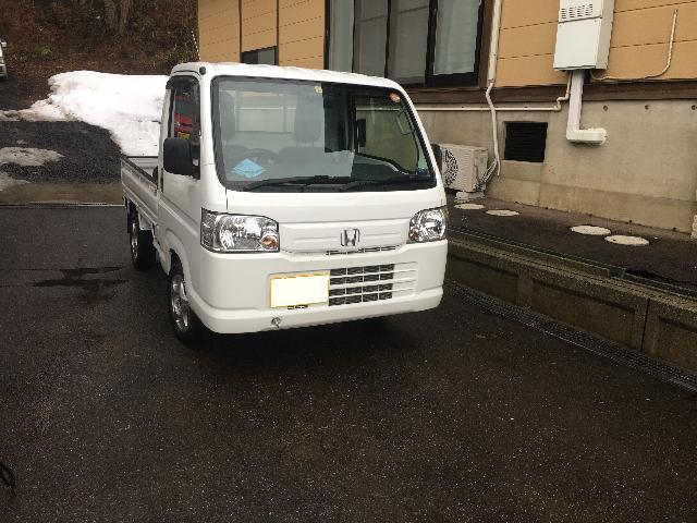 ホンダアクティ 車検入庫頂きました。