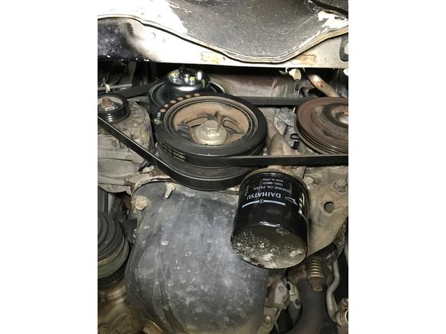 ムーヴ　ウォーターポンプ交換