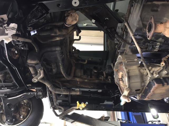 三菱 ミニキャブバン エンジン載せ替え