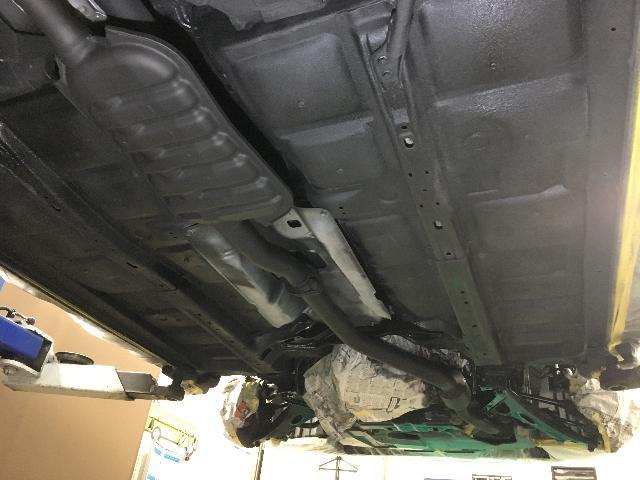 スバルインプレッサ 塩害防止剤塗布作業