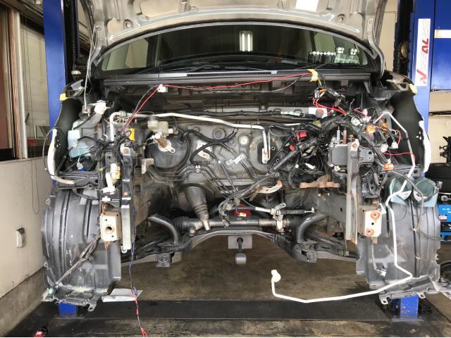 ダイハツタントカスタム エンジン交換