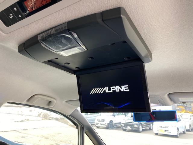 トヨタ ノア フリップダウンモニター アルパイン 取付 持込 後席モニター