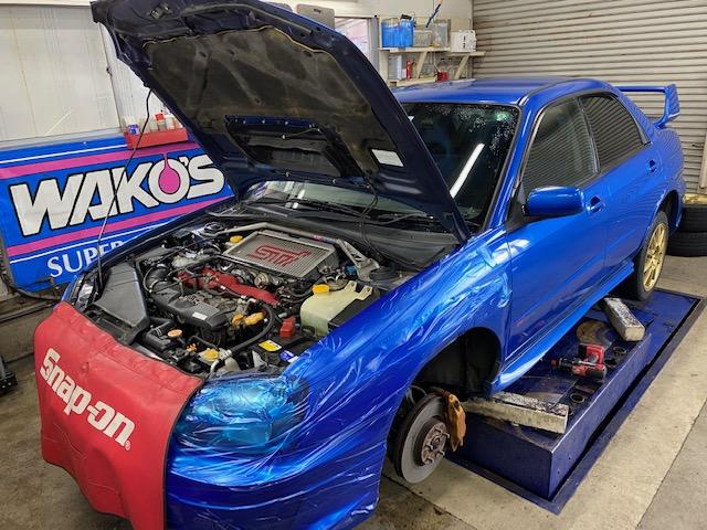 スバル インプレッサWRX STI クラッチオーバーホール