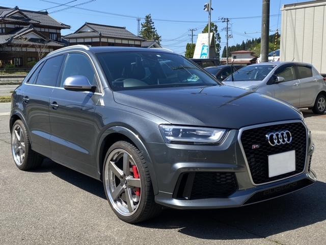 アウディ RS Q3 持込ダウンサス取付 Part.1
