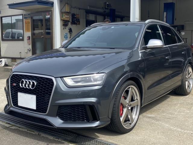 アウディ RS Q3 持込ダウンサス取付 Part.1
