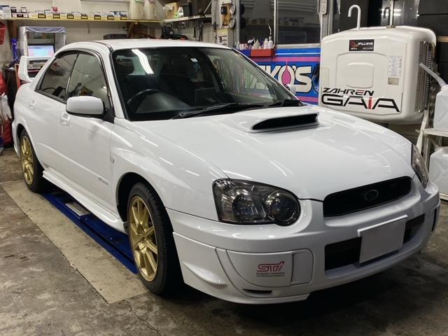 スバル インプレッサ WRX STi GDB 下廻り防錆処理 メンテナンス　ハブボルト 交換