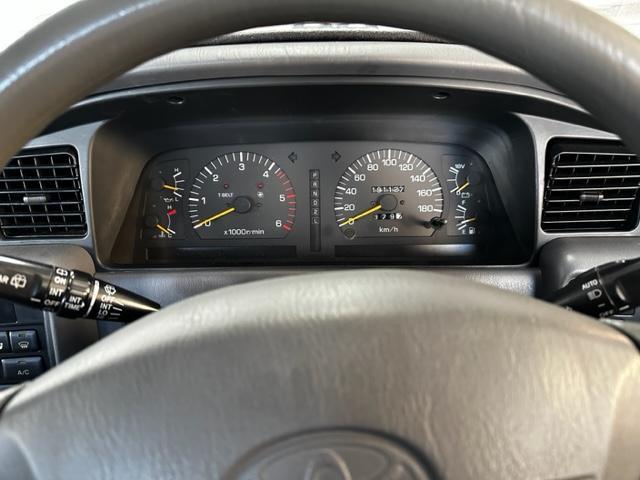 トヨタ ランクル80 車検整備 スピードメーター エアコンパネル LED化 フロントハブベアリングプレロード調整