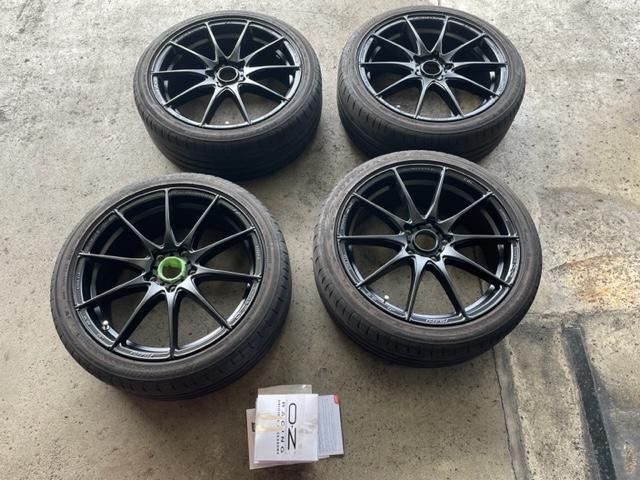 ゴルフⅦ　パート2　下廻り塗装からホイール新品組込脱着