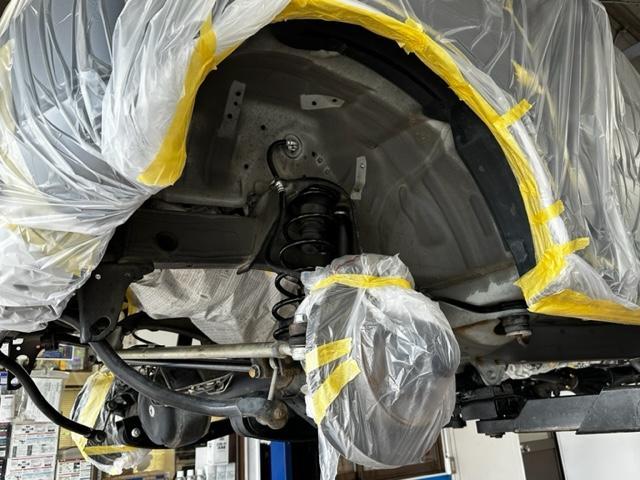 スズキ ジムニー 販売車両 下廻り防錆処理 塩害防止 マフラー スズキ ジムニー 販売車両 下廻り防錆処理 塩害防止 マフラー