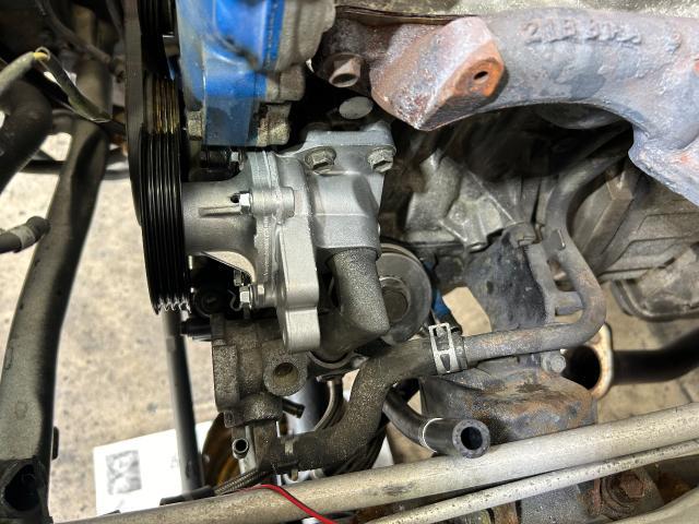 ジムニー　タービン交換　ウォーターポンプ交換　WAKO'Sオイルフラッシング　PCVバルブ交換