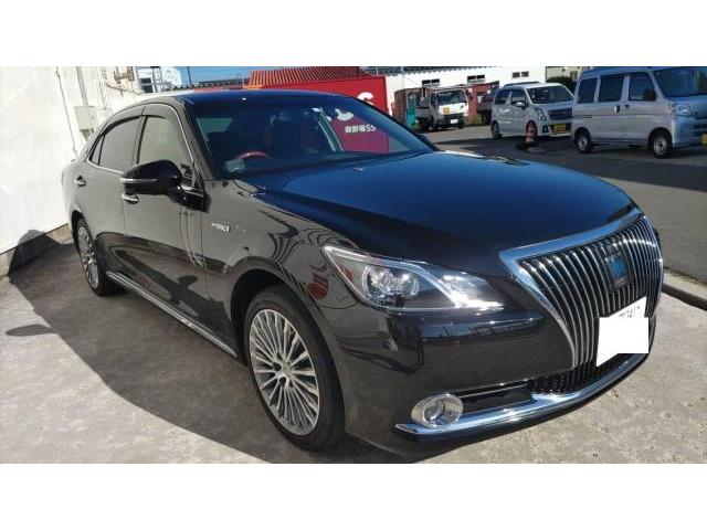 トヨタ　クラウンマジェスタ 販売車輛定期的なメンテナンス　12ヶ月点検　オイル交換　ボディガラスコーティング　ダイヤモンドキーパーメンテナンス　