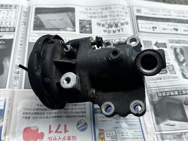 トヨタ ハイラックスサーフ 車検整備 ディファレンシャルアクチュエータ エキゾーストパイプ マフラー交換 下廻り防錆補修 スリーラスター